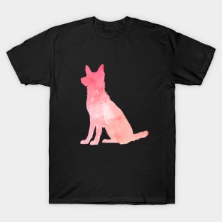 Pink German Shepherd T-Shirt